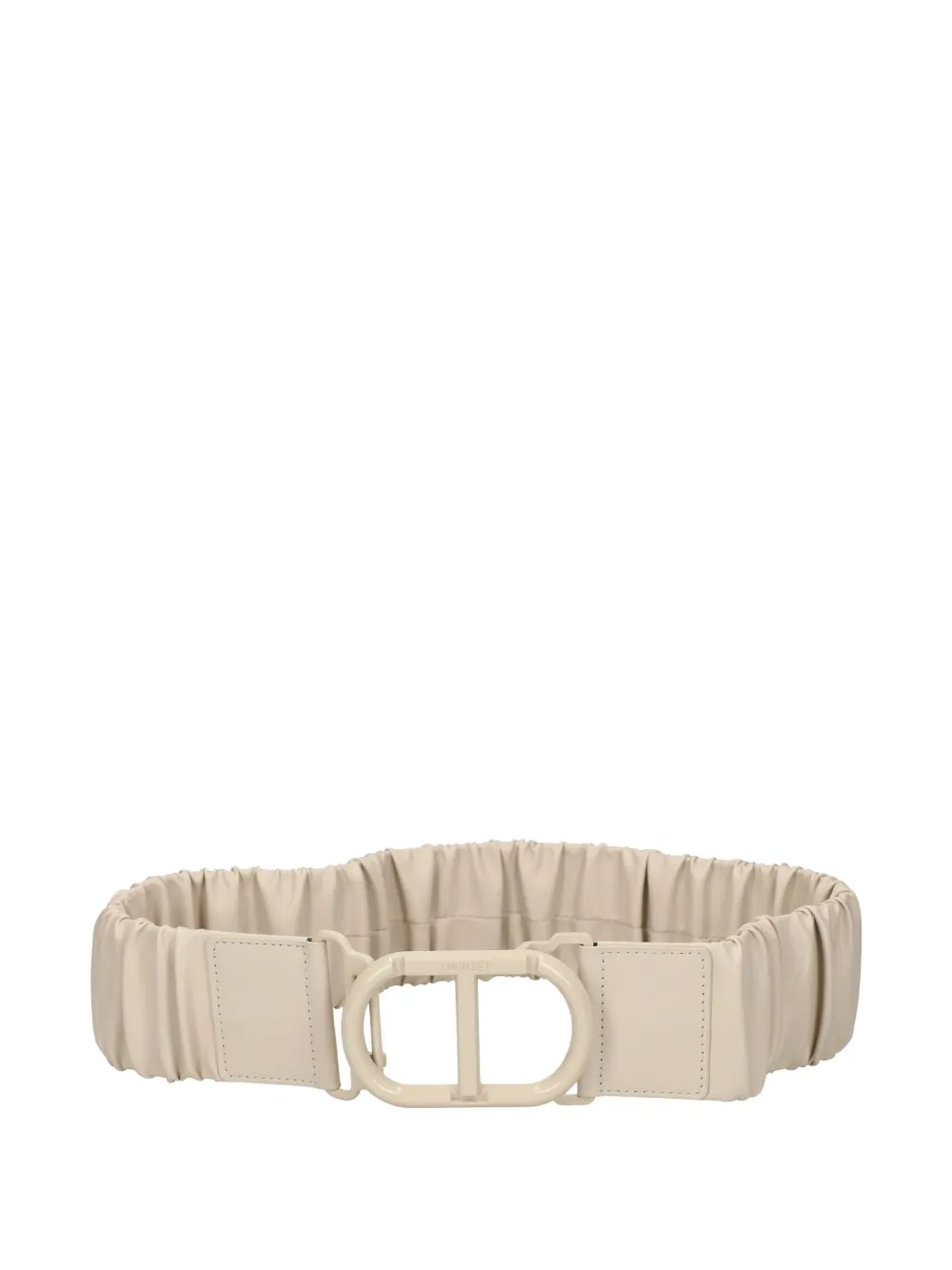 TWINSET pleated buckle belt | Neutrals | Image 1