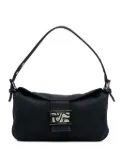 Fendi Pre-Owned 2000-2010 Canvas FF Marble Double Flap shoulder bag - Blue