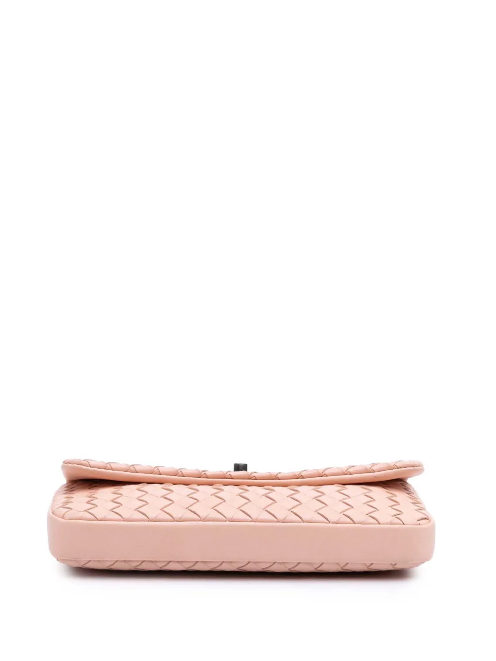 Pre-owned Bottega Veneta 2012-2025 Nappa Intrecciato Clutch Bag