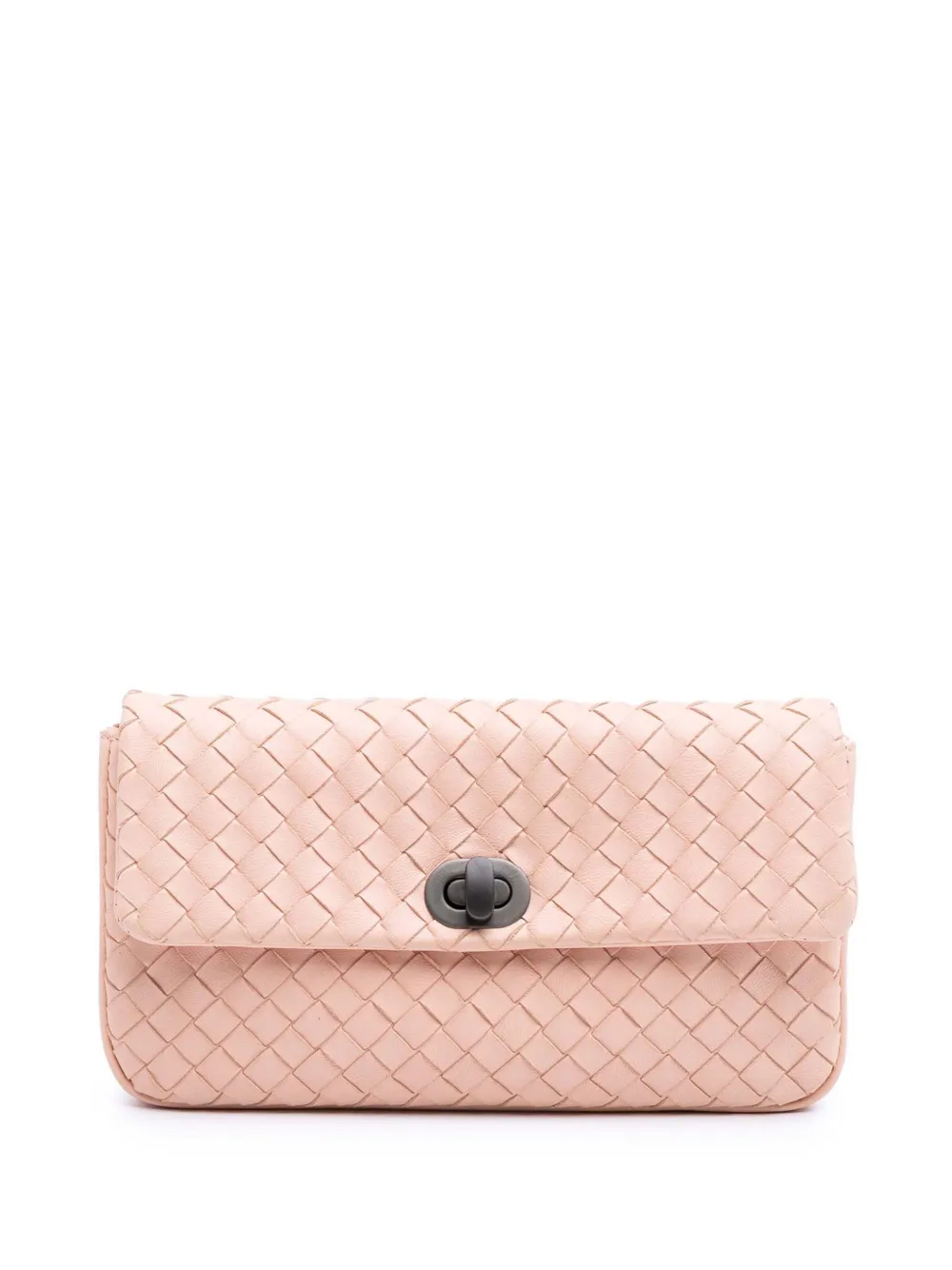 Bottega Veneta Pre-Owned 2012-2025 Nappa Intrecciato clutch bag | Pink | Image 1