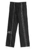 Enfants Riches Déprimés panelled drawstring track pants - Black