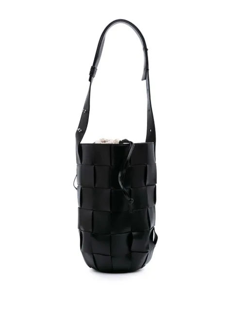 Bottega Veneta Pre-Owned 2012-2024 Nappa Intrecciato Casette Lantern bucket bag