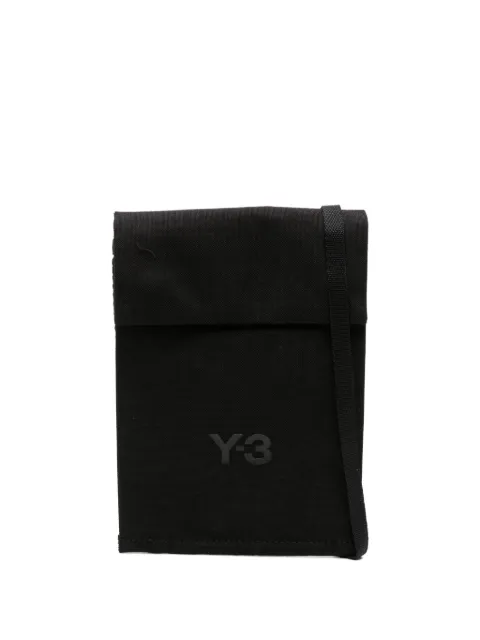 Y-3 mochila tipo mensajero X-Body con estampado del logo