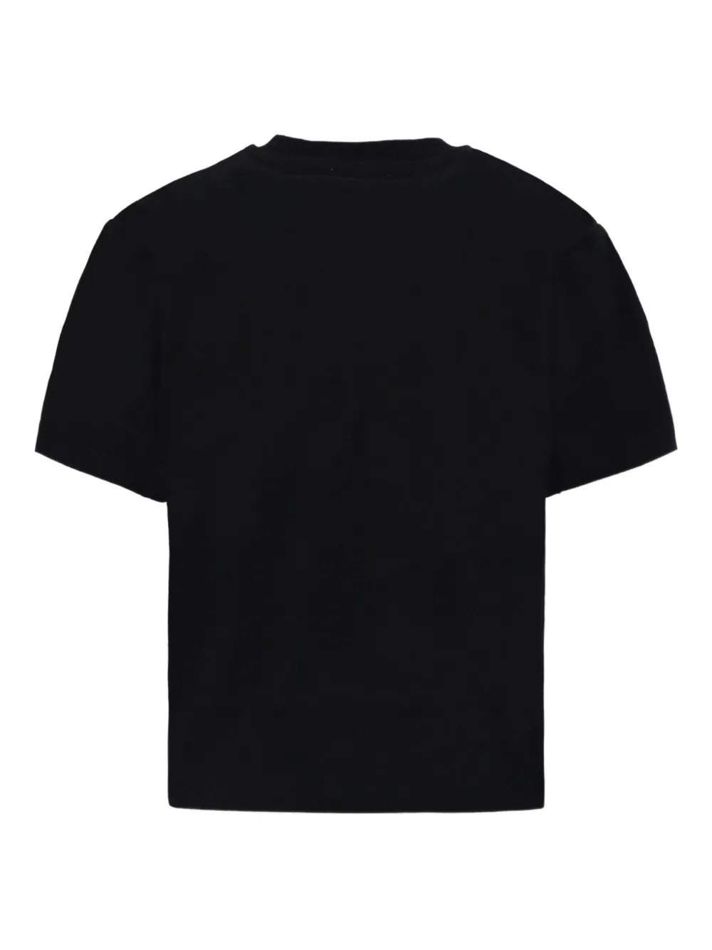 Moschino Kids T-shirt met teddybeerprint Zwart