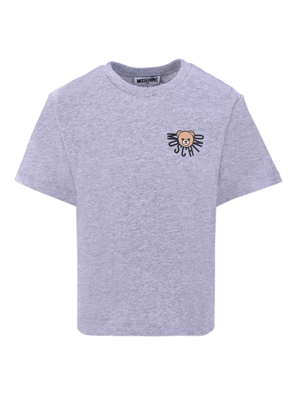 Moschino Kids T-shirt met teddybeerprint Grijs