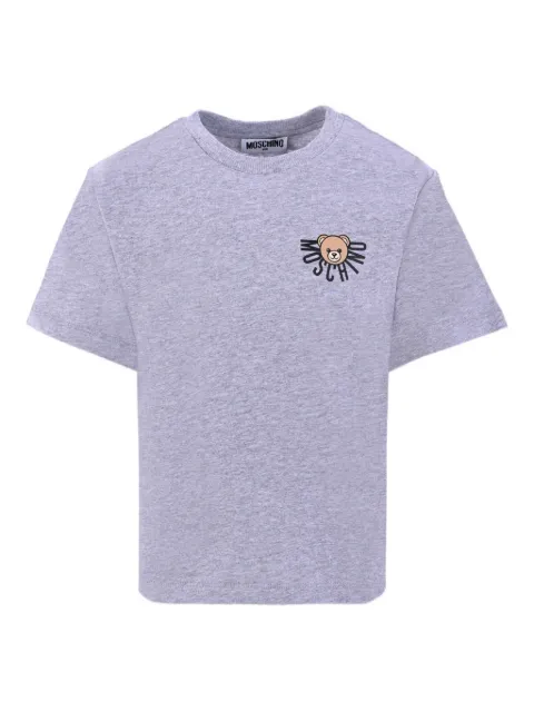 Moschino Kids Teddy Bear-print short-sleeve T-shirt