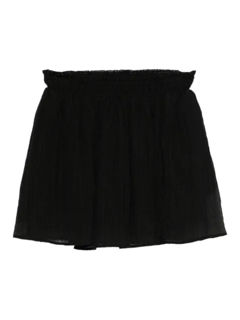 Eleh elasticated-waist pleated skirt