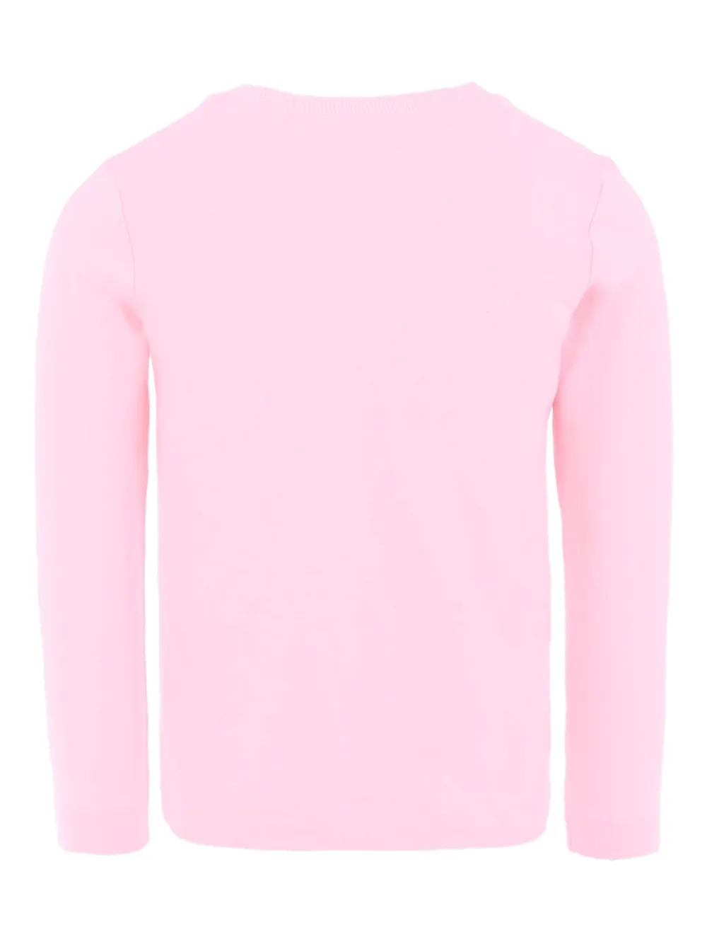 Moschino Kids T-shirt met lange mouwen en teddybeerprint Roze