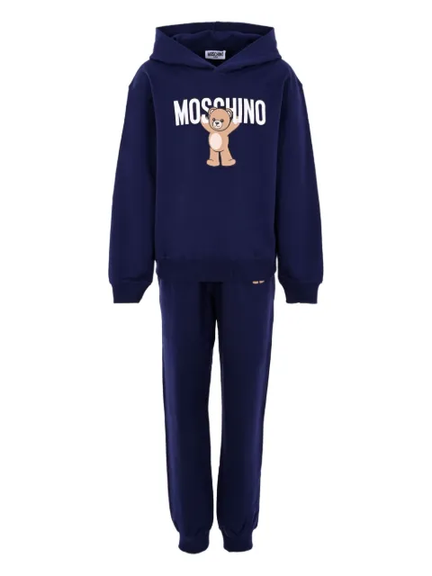 Moschino Kids teddy-print tracksuit