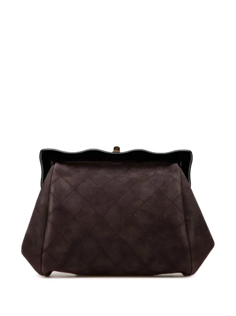 CHANEL Pre-Owned pochette matelassée Kiss Lock (1997-199ç)