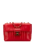 CHANEL Pre-Owned 1994-1996 Jumbo XL Vertical Quilt Lambskin Single Flap shoulder bag - Red