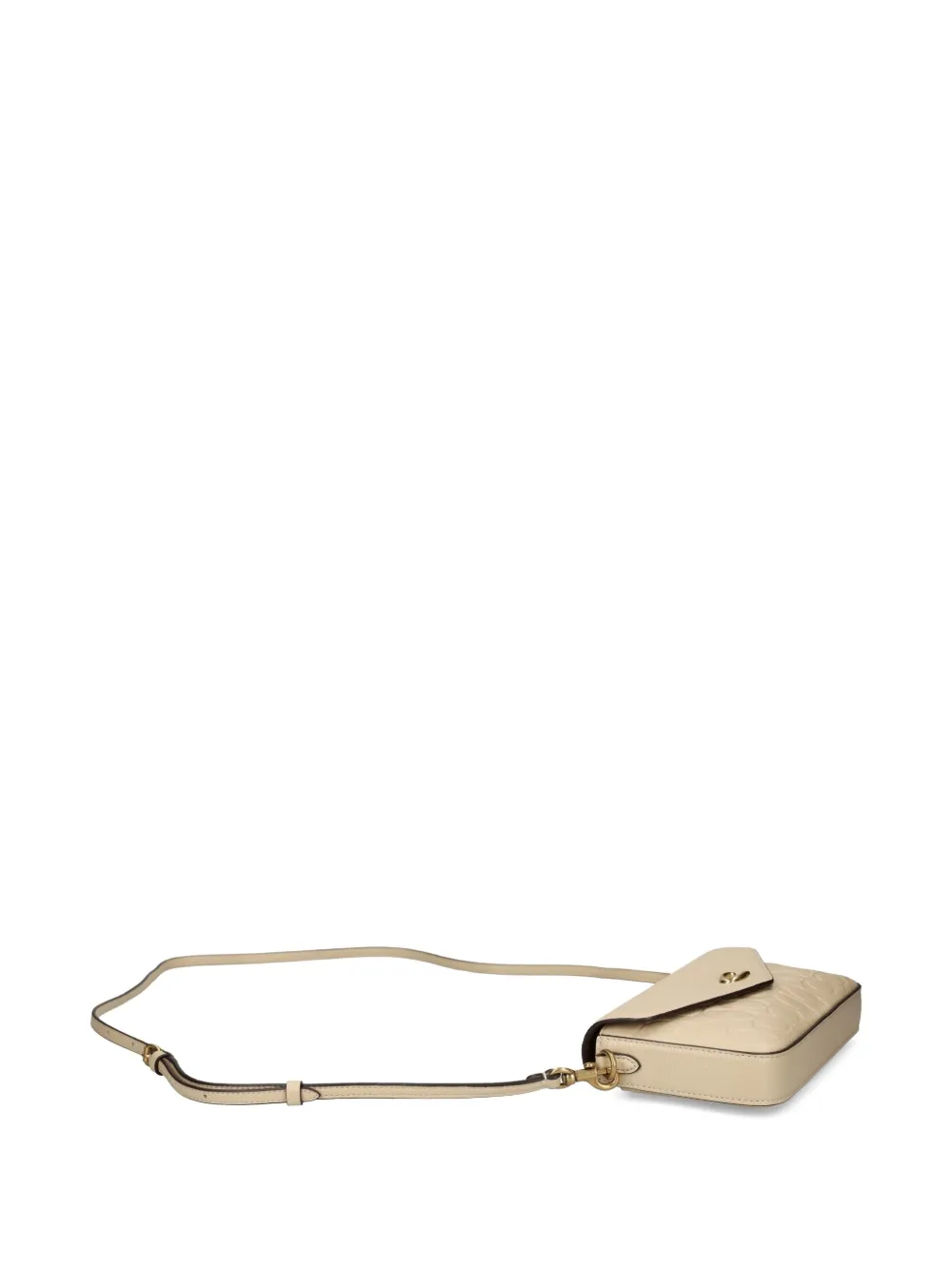 Coach Crossbodytas met logo-reliëf Beige