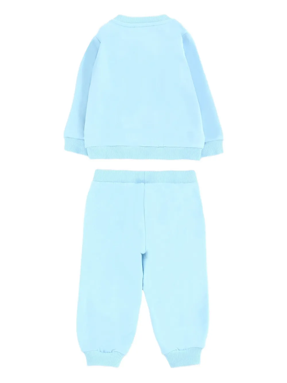 Moschino Kids Trainingspak met teddybeerprint Blauw