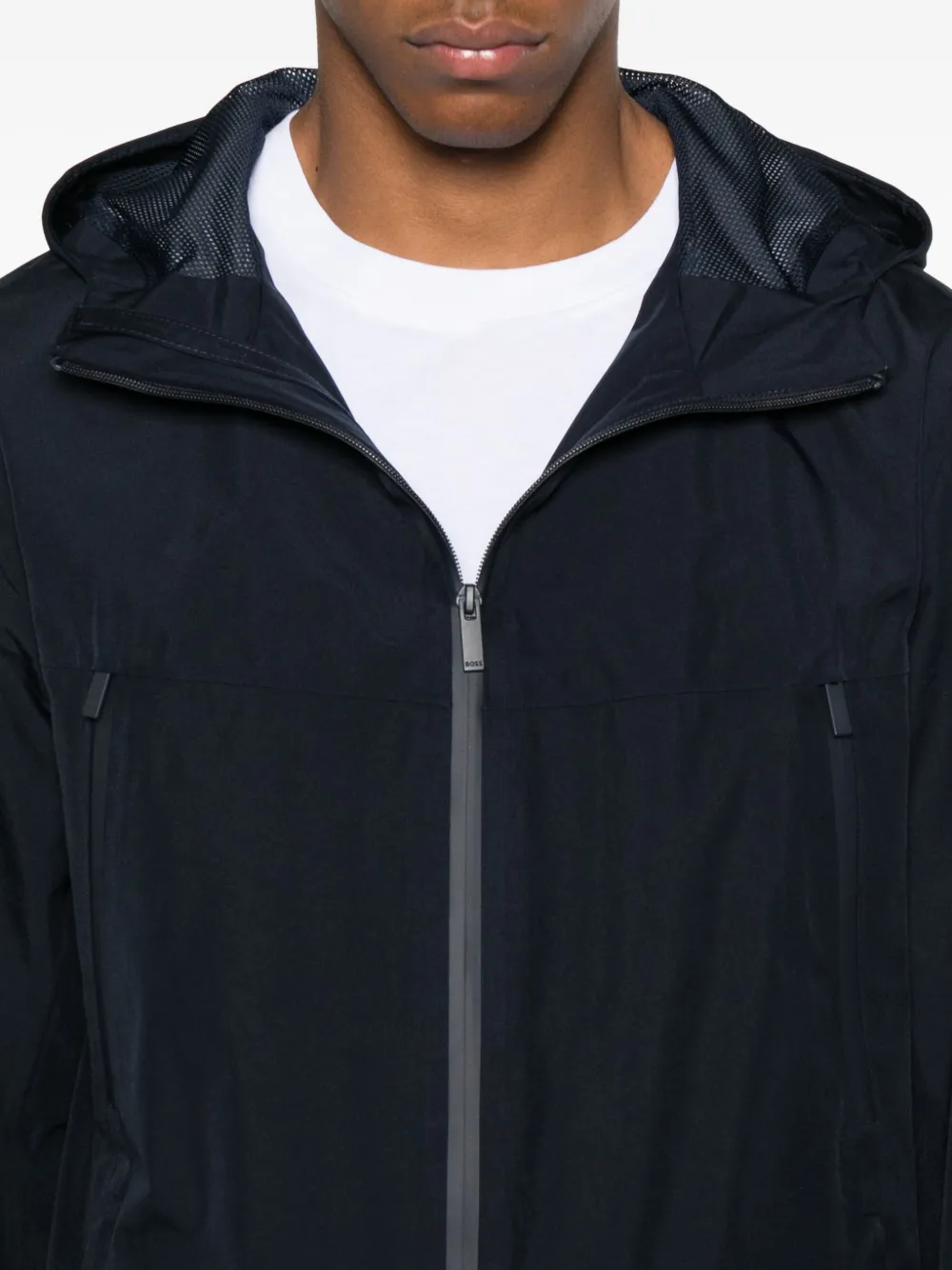 BOSS GORE-TEX waterproof windjack Blauw
