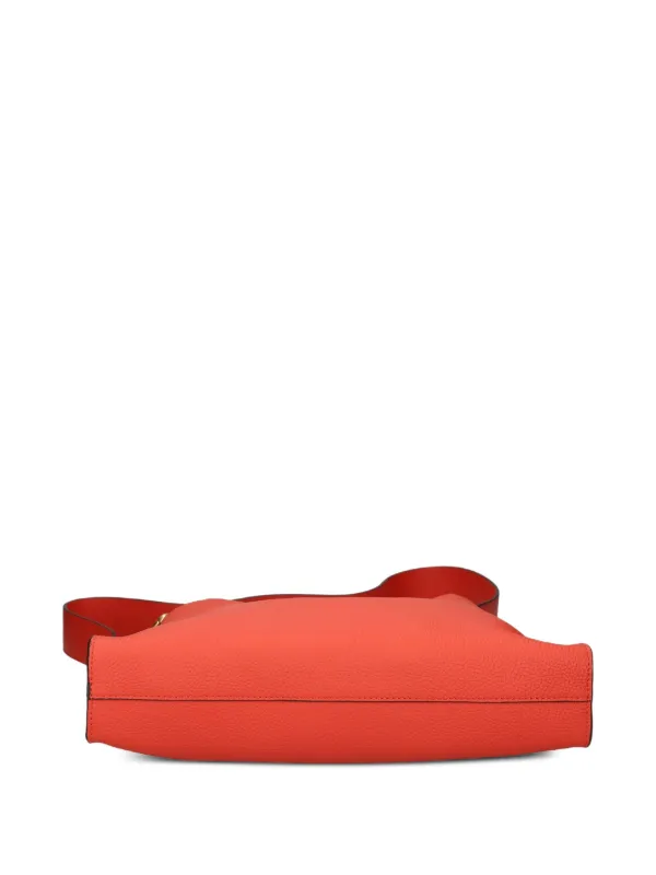 See By Chloé Joan Leather ring-detail Shoulder Bag | Orange | FARFETCH