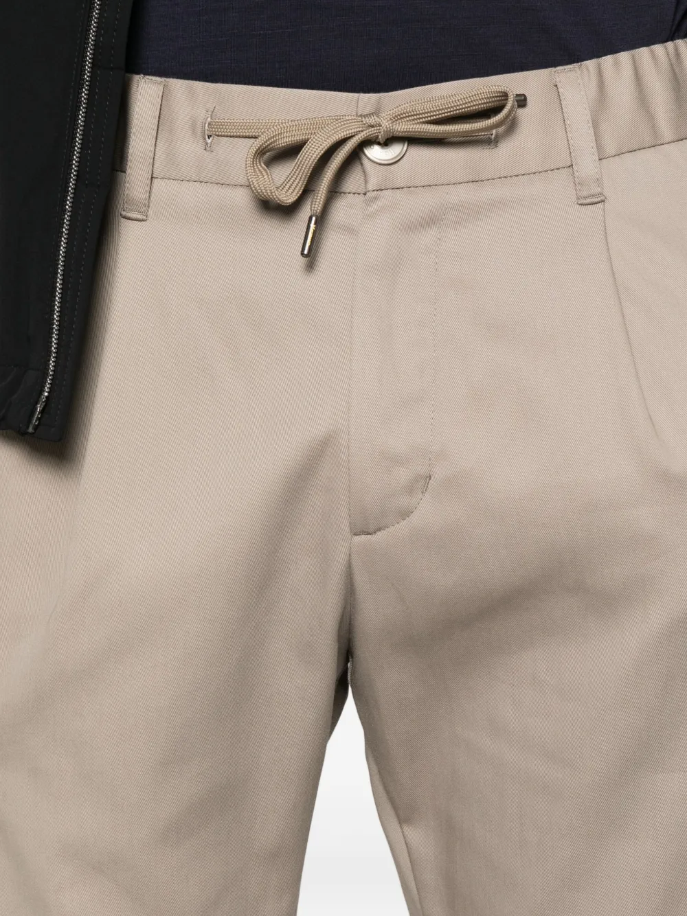 Herno drawstring cargo trousers Beige