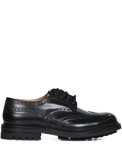 Church's brogue leather derby shoes