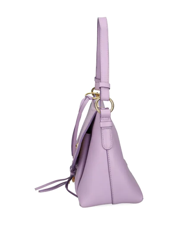 See By Chloé ワンショルダーバッグ 肩掛け タッセル 金具 レザー See By Chloé ジョアン タッセル レザーショルダーバッグ S | パープル