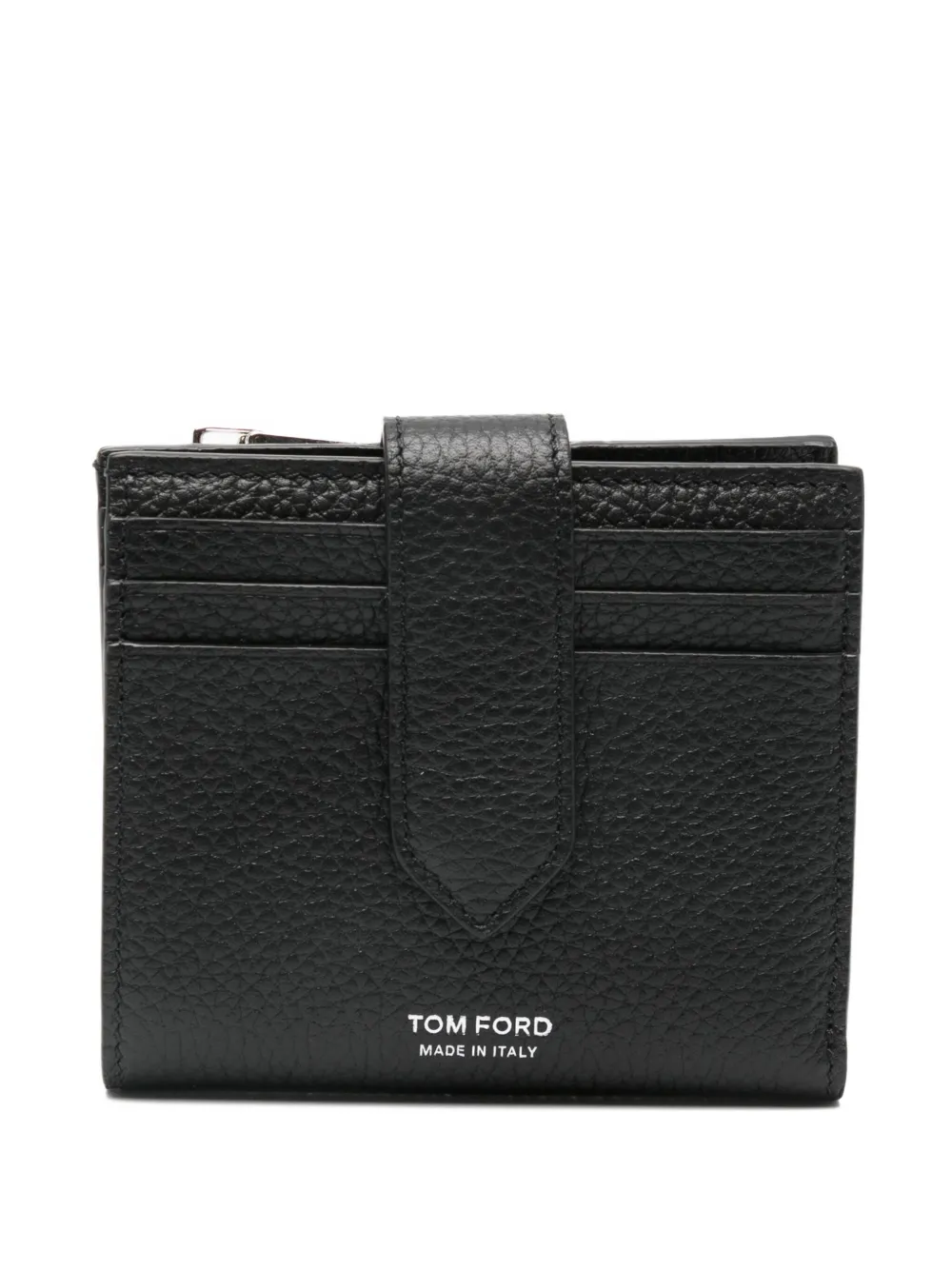 TOM FORD leather zip-fastening wallet - ブラック TOM FORD leather zip-fastening wallet - ブラック
