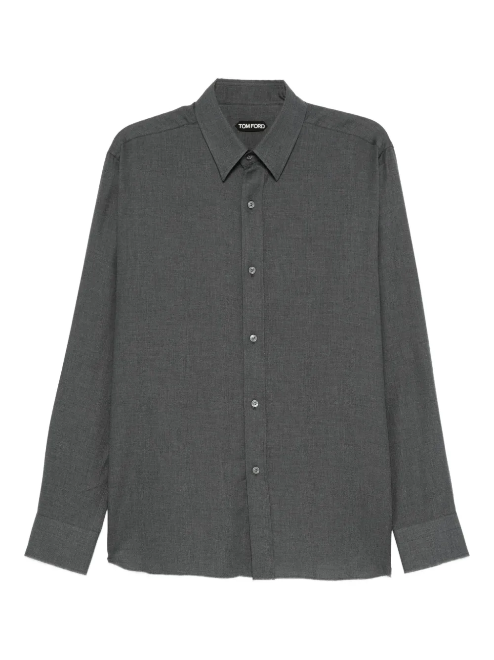 TOM FORD Button-up overhemd Grijs