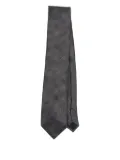 TOM FORD herringbone silk tie - Grey