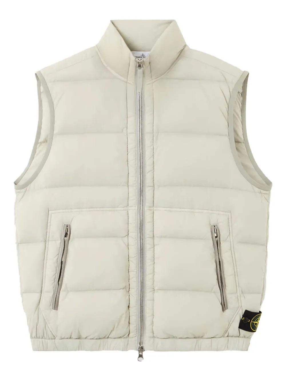 Stone Island Bodywarmer met rits Wit