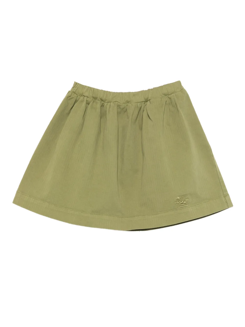 ETRO KIDS Mini-rok met Pegasus patroon Groen