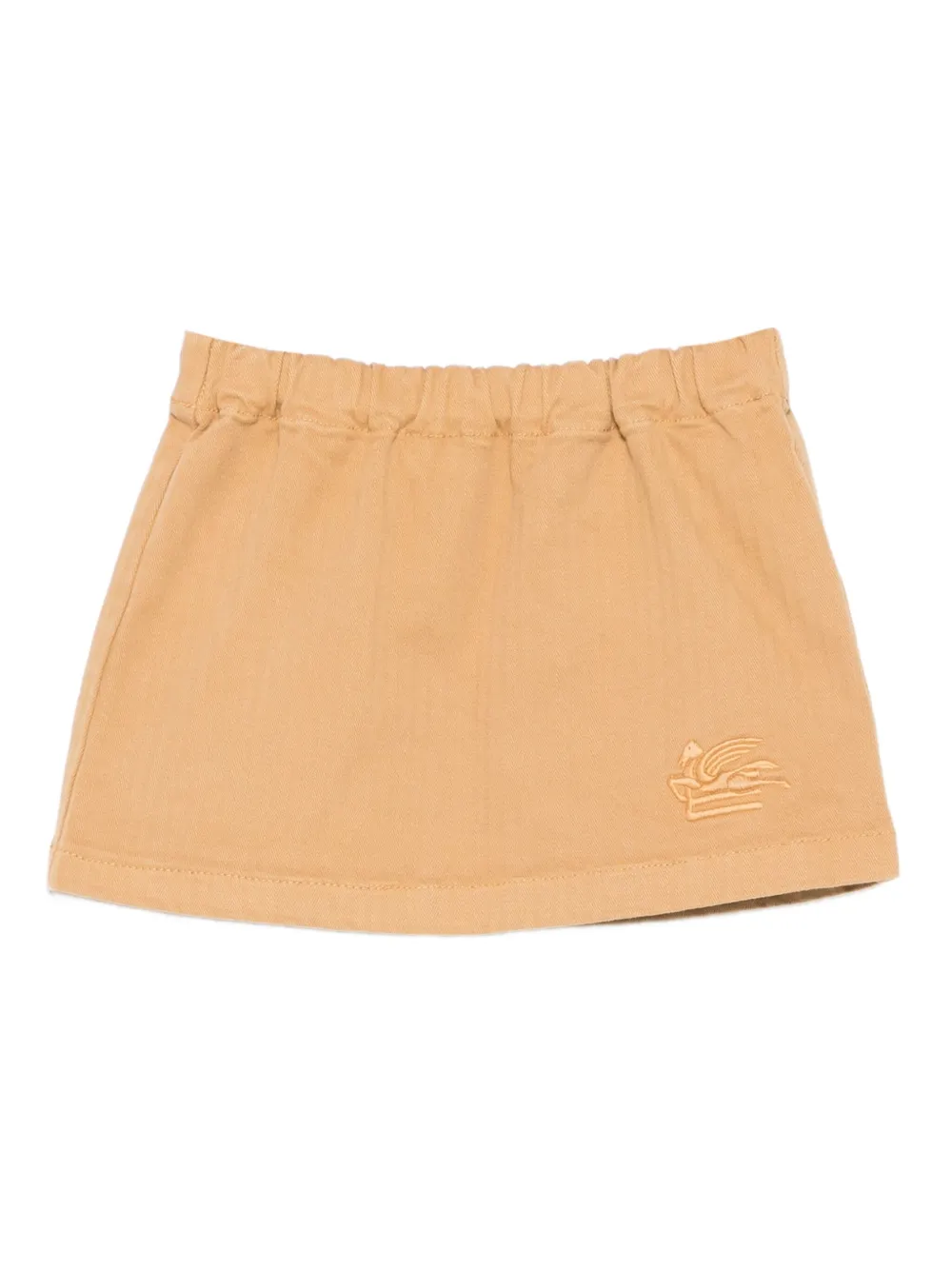 ETRO KIDS Mini-rok met borduurwerk Beige