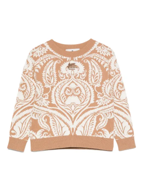 ETRO KIDS paisley-pattern sweater