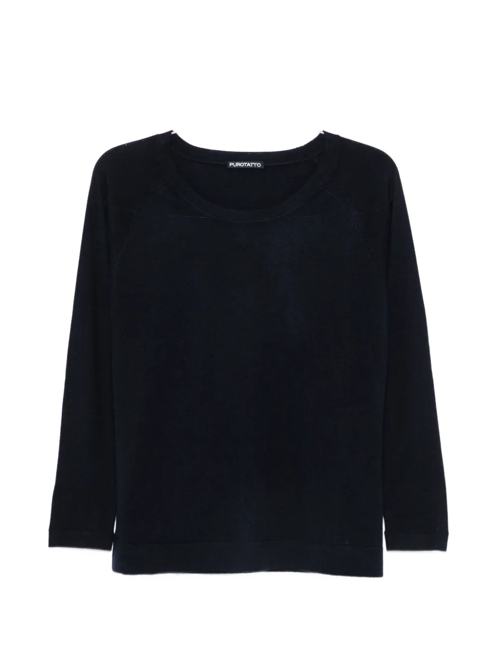 Purotatto raglan-sleeve sweater - Blu