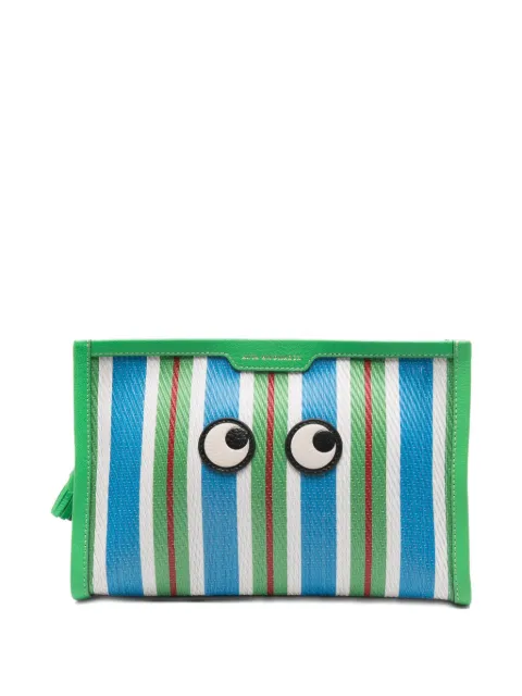 Anya Hindmarch striped eye make up bag