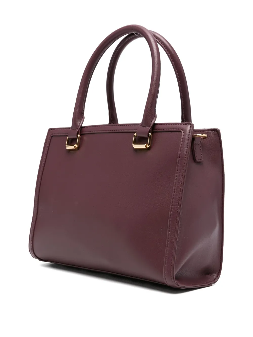 Love Moschino chain-embellished tote bag Rood