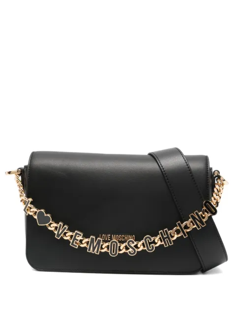 Love Moschino Bolsa transversal com letreiro de logo