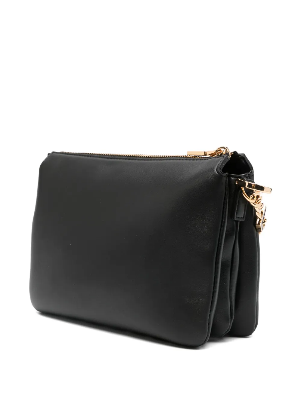 Love Moschino chain-embellished tote bag Zwart
