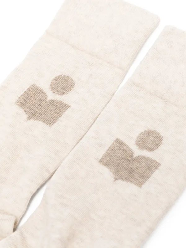 Links sculpted-hoop earrings