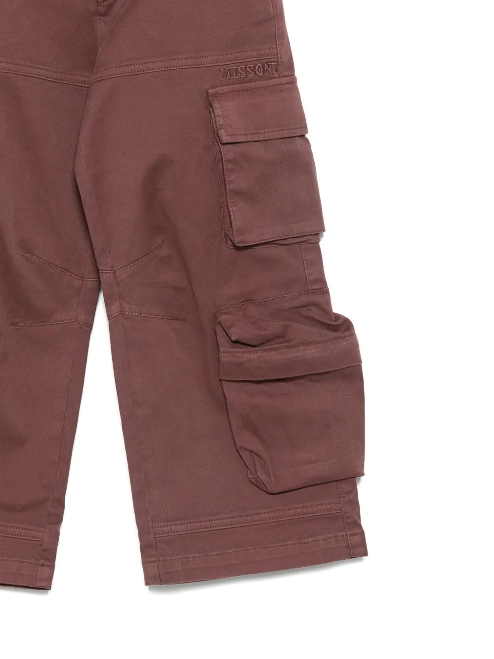 Missoni Kids Cargo broek Rood