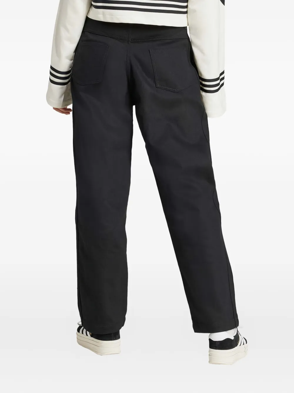 adidas Cargo broek met vijf zakken Zwart