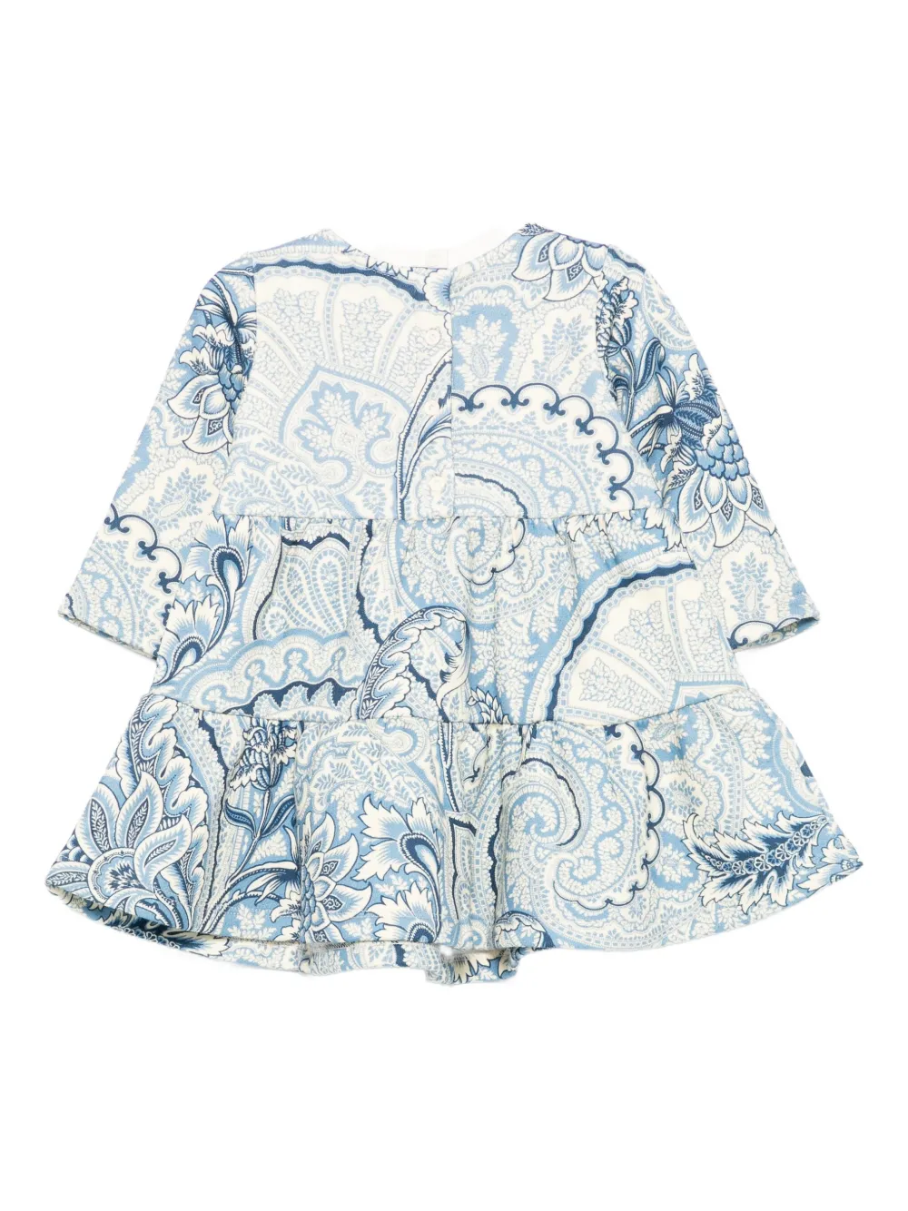 ETRO KIDS Jurk met paisley-print Beige