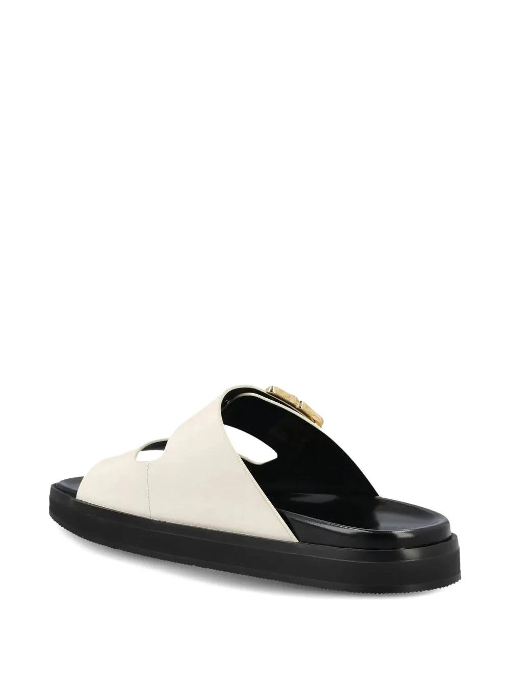 Givenchy Liquid 4G-embellishment buckle slides Neutrals