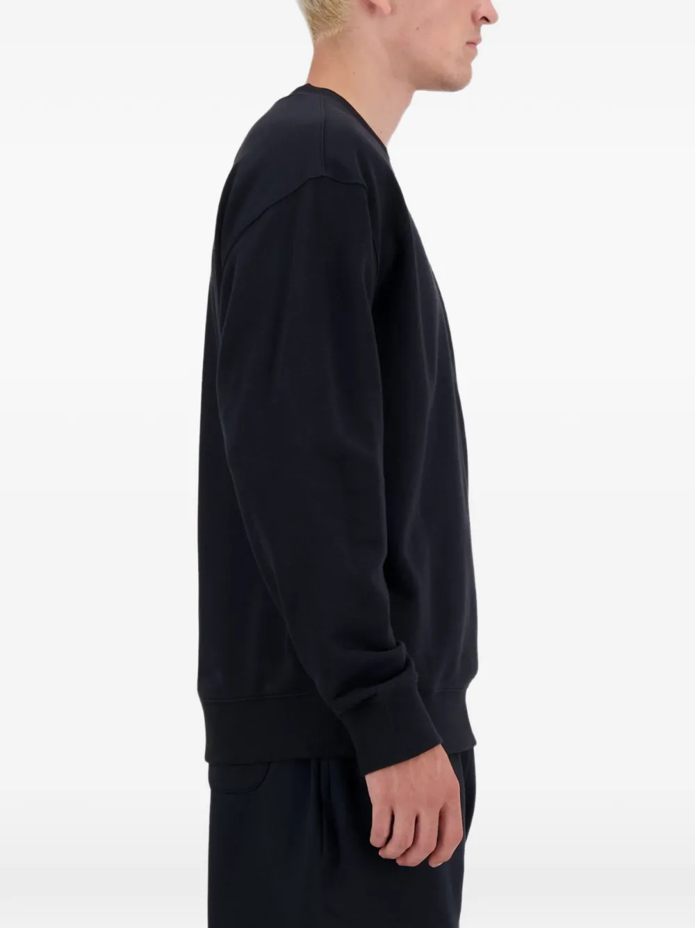  New Balance Embroidered Logo Crew - Black 