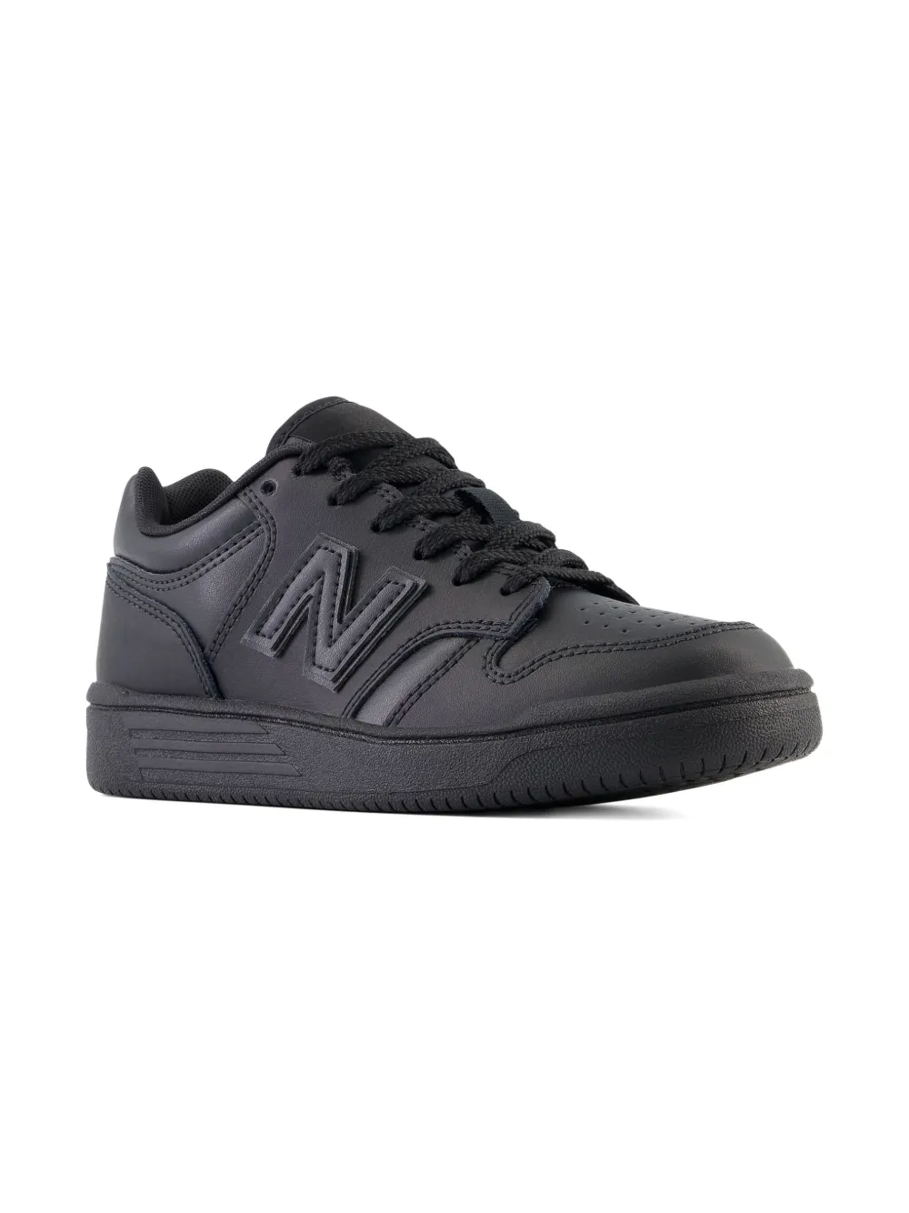 New Balance Kids 480 sneakers met logodetail Zwart