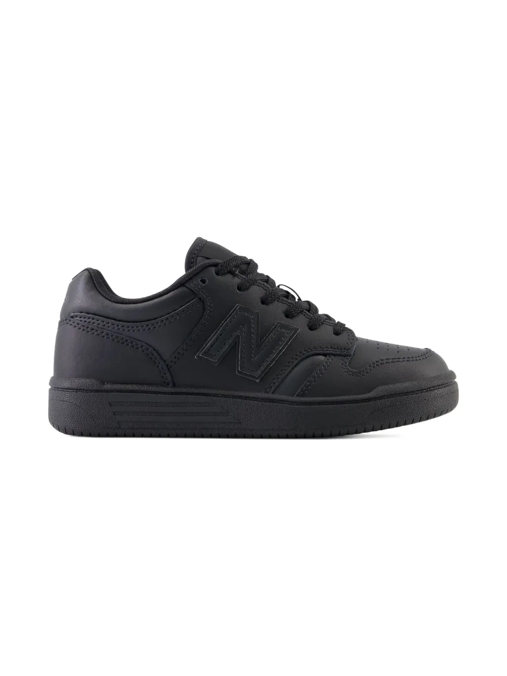New Balance Kids 480 sneakers met logodetail Zwart