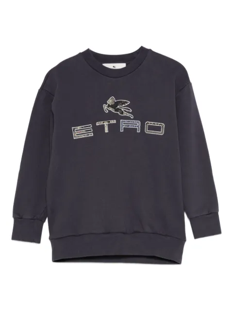 ETRO KIDS Moletom com motivo Pegasus