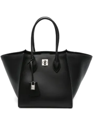 Ermanno Scervino 黒 レザーバッグ 46083680-1_2.jpg