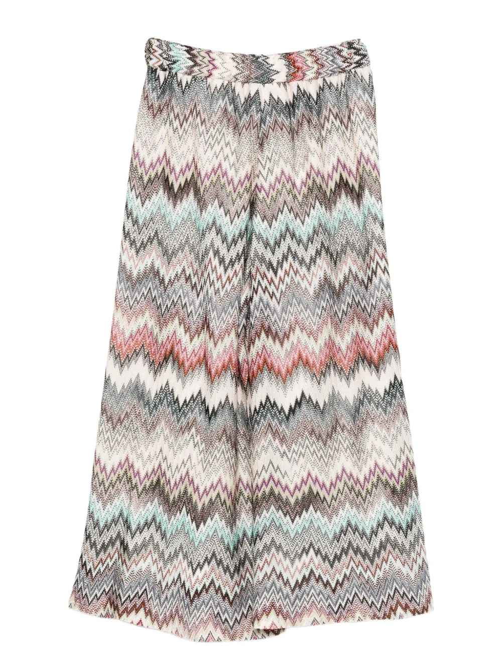Missoni Kids zig-zag viscose trousers | Girls Casual Trousers | Image 2