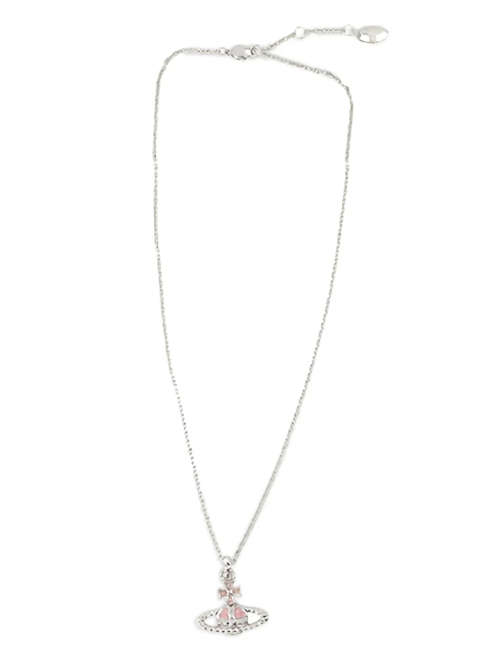 Vivienne Westwood Mayfair crystal-embellished Orb necklace | Silver | Image 1