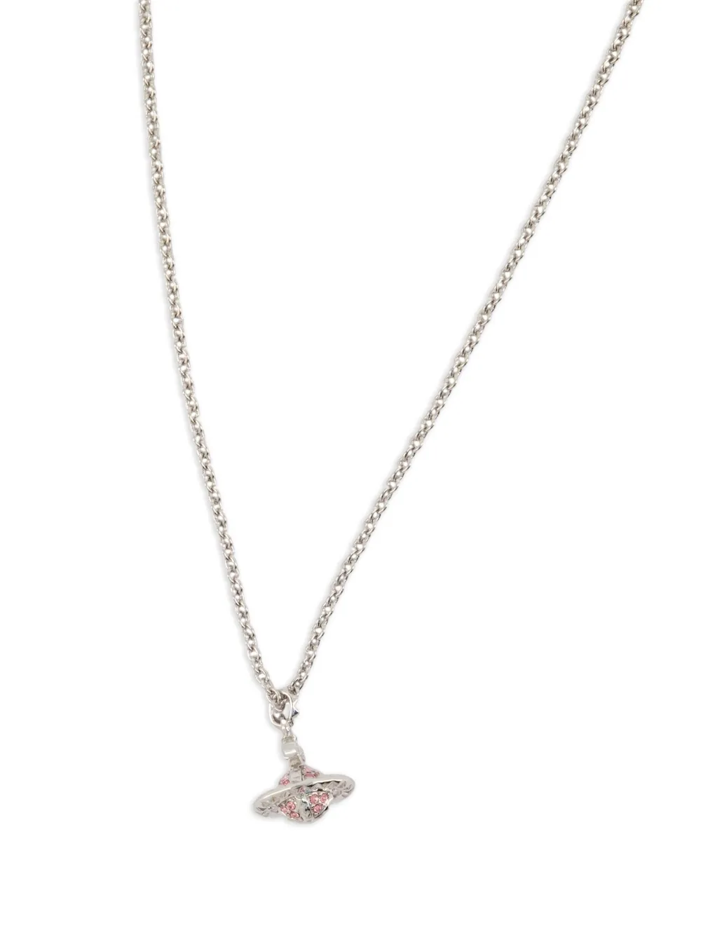 Vivienne Westwood Kleine Mayfair Orb halsketting - Zilver