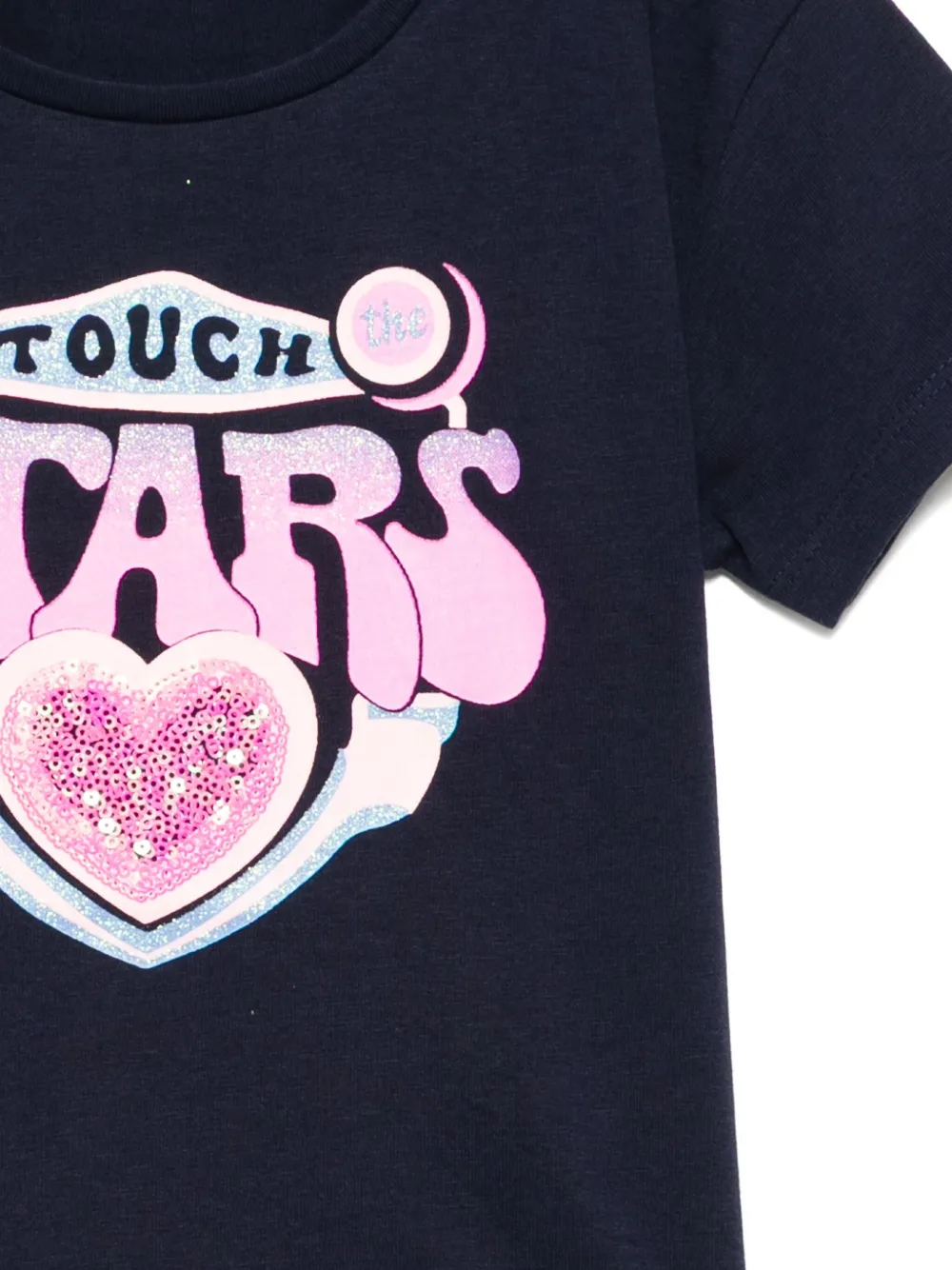 Billieblush Stars T-shirt Blauw
