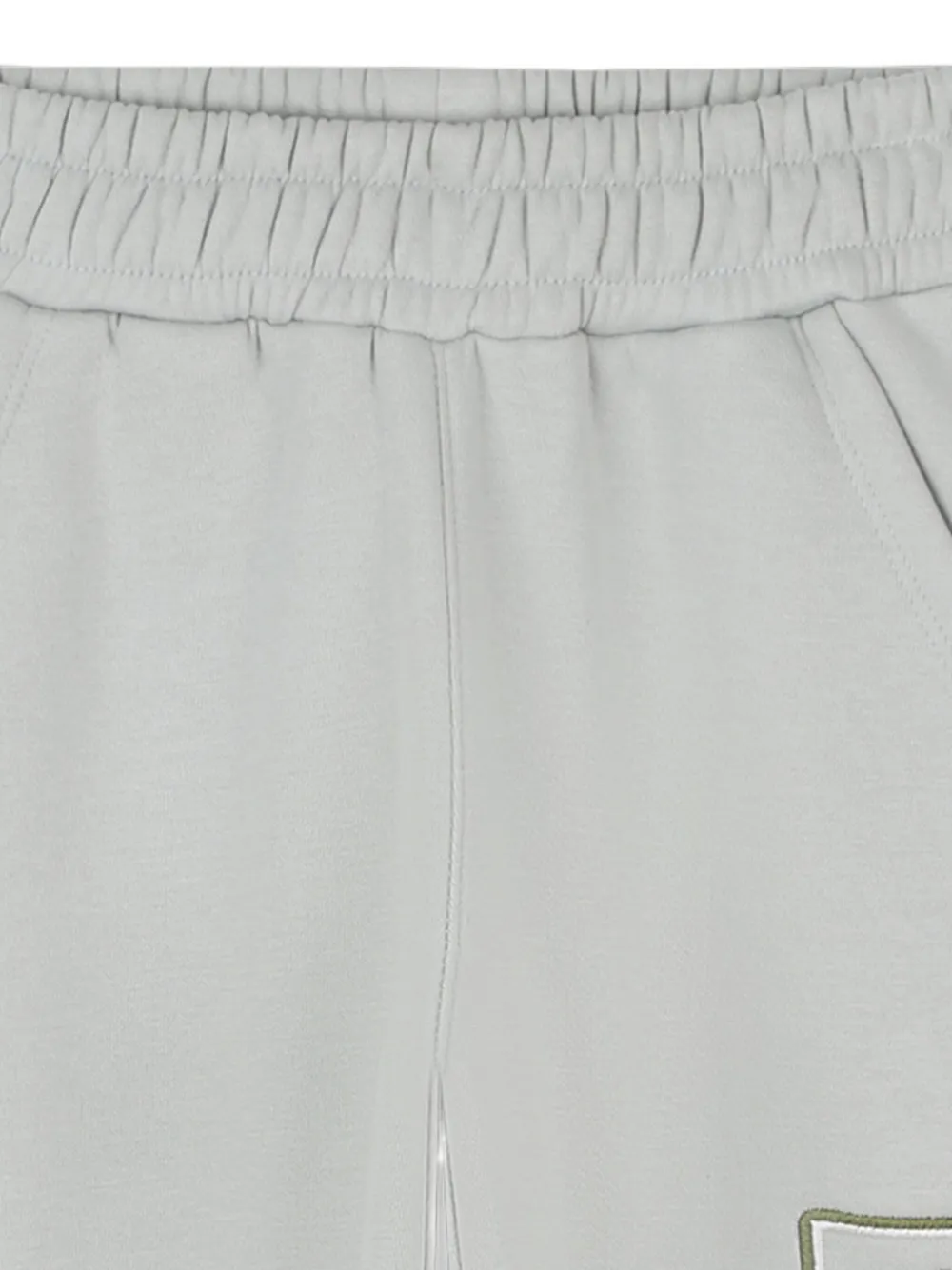 Billieblush Patch-detailed Track Pnats In Gray