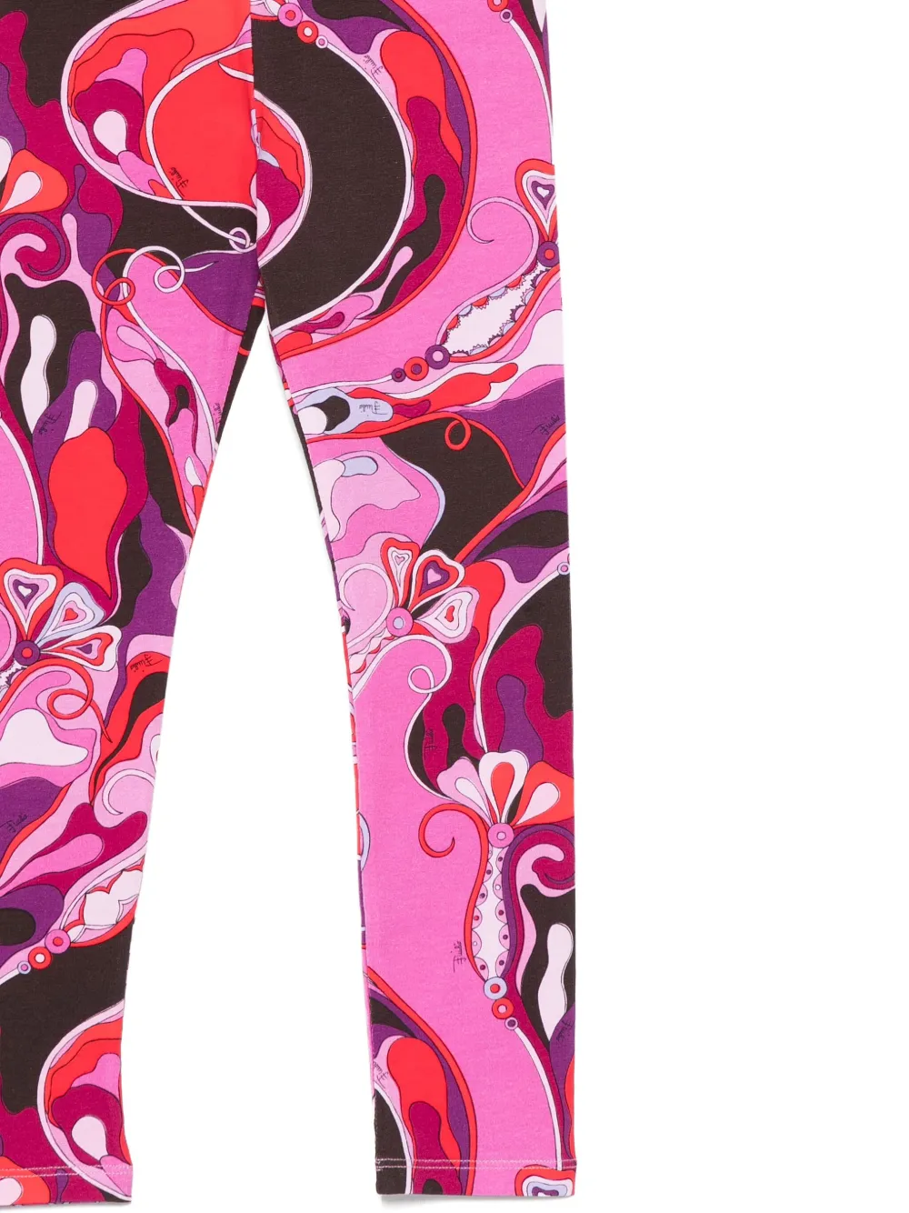 PUCCI Junior abstract-print leggings Roze